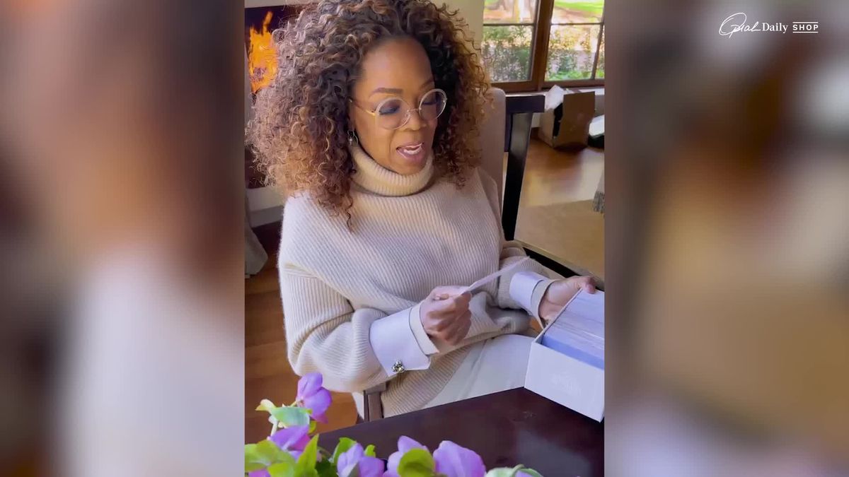 preview for Oprah on the Oprah Daily Inspiration Cards