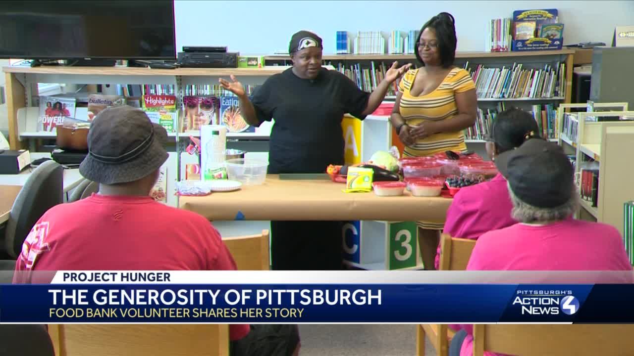 Generosity Of Pittsburgh Food Bank Volunteer Shares Her Story