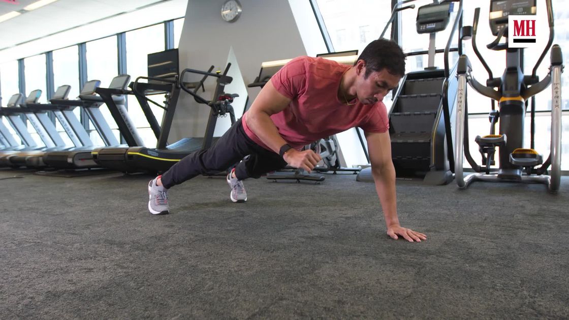 preview for Build Your Core and Shoulder Stability With This Push Up Variation | Men’s Health Muscle