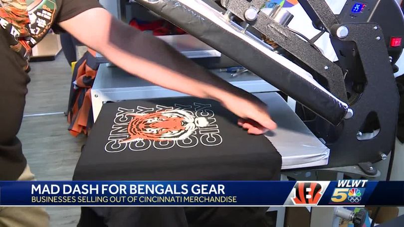 Bengals kicker jerseys sold out at Pro Shop