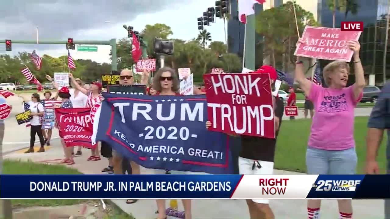 Donald Trump Jr In Palm Beach Gardens Book Signing