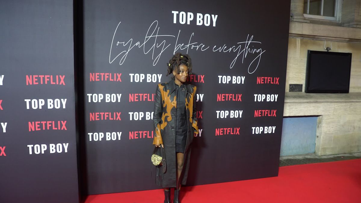 preview for Little Simz at the premiere of 'Top Boy 2'