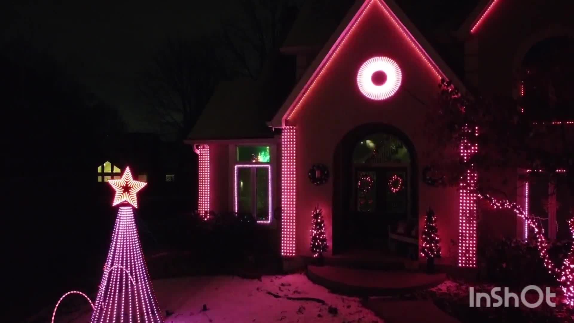 Kansas City Chiefs Light Up Resin Team Village FOCO