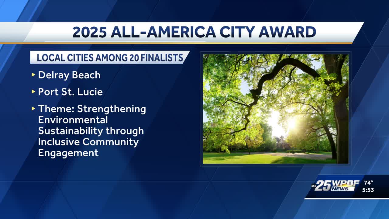 Finalist for 2025 All America city