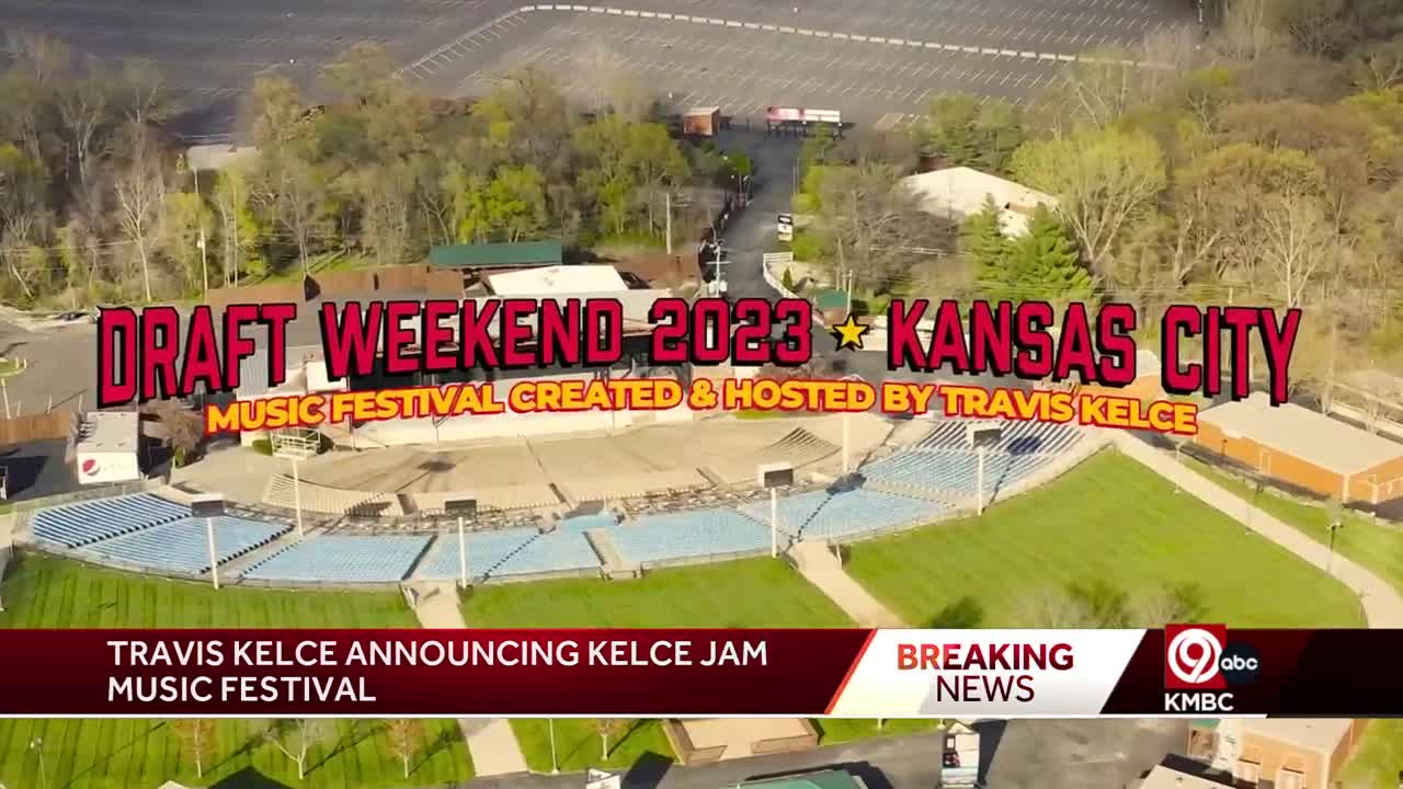 Chiefs' Travis Kelce to host music festival in Kansas City