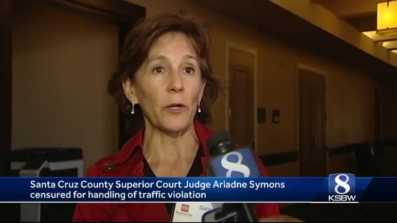 California judge censured for handling of traffic violation