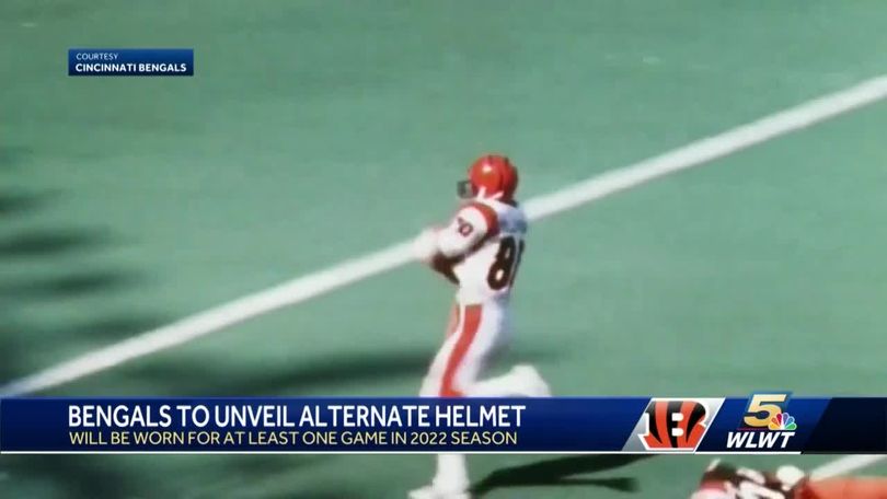 Cincinnati reveals alternate 'White Bengal' helmet for 2022 NFL season