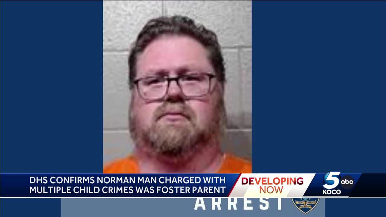 Former Norman foster parent charged with multiple counts of lewd acts with child