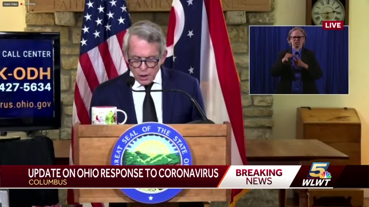 Dewine Outlines Reopenings Through Mid May News Northwestsignal Net
