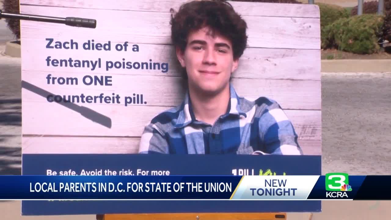 Parents of Rocklin teen who died from fentanyl poisoning head to DC for State of the Union address