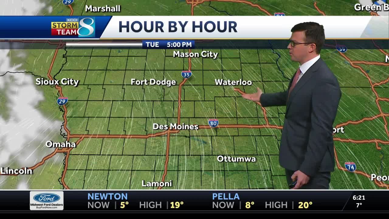 A Chilly Start to the Week in Iowa with Warmer Days Ahead
