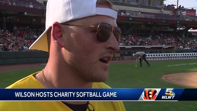 Bengals players gather for inaugural Logan Wilson Celebrity Softball Game