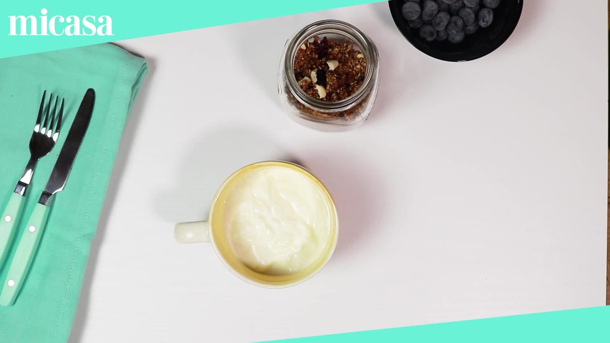 yogur griego con chía