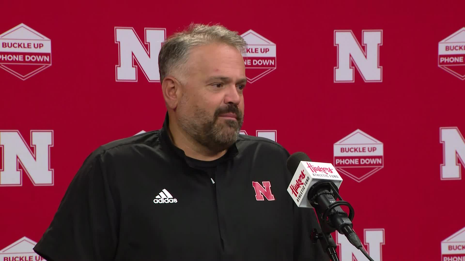 Matt Rhule gearing up for Nebraska's first home game of season