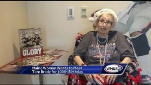 100-year-old Orland woman receives special birthday gift from Tom Brady