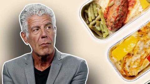 preview for What Anthony Bourdain Orders On a Plane