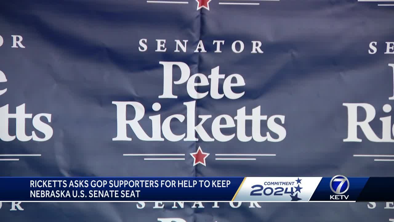 Ricketts asks GOP supporters for help to keep Nebraska U.S. Senate seat