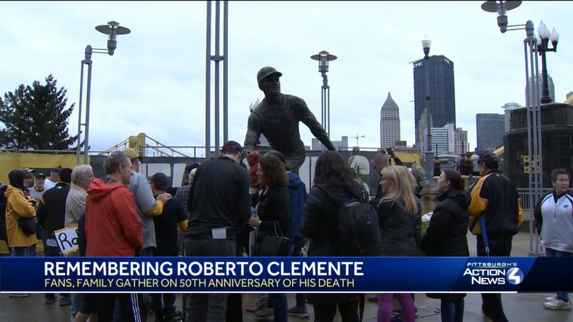50 years after his death, family and friends honor Pirates star