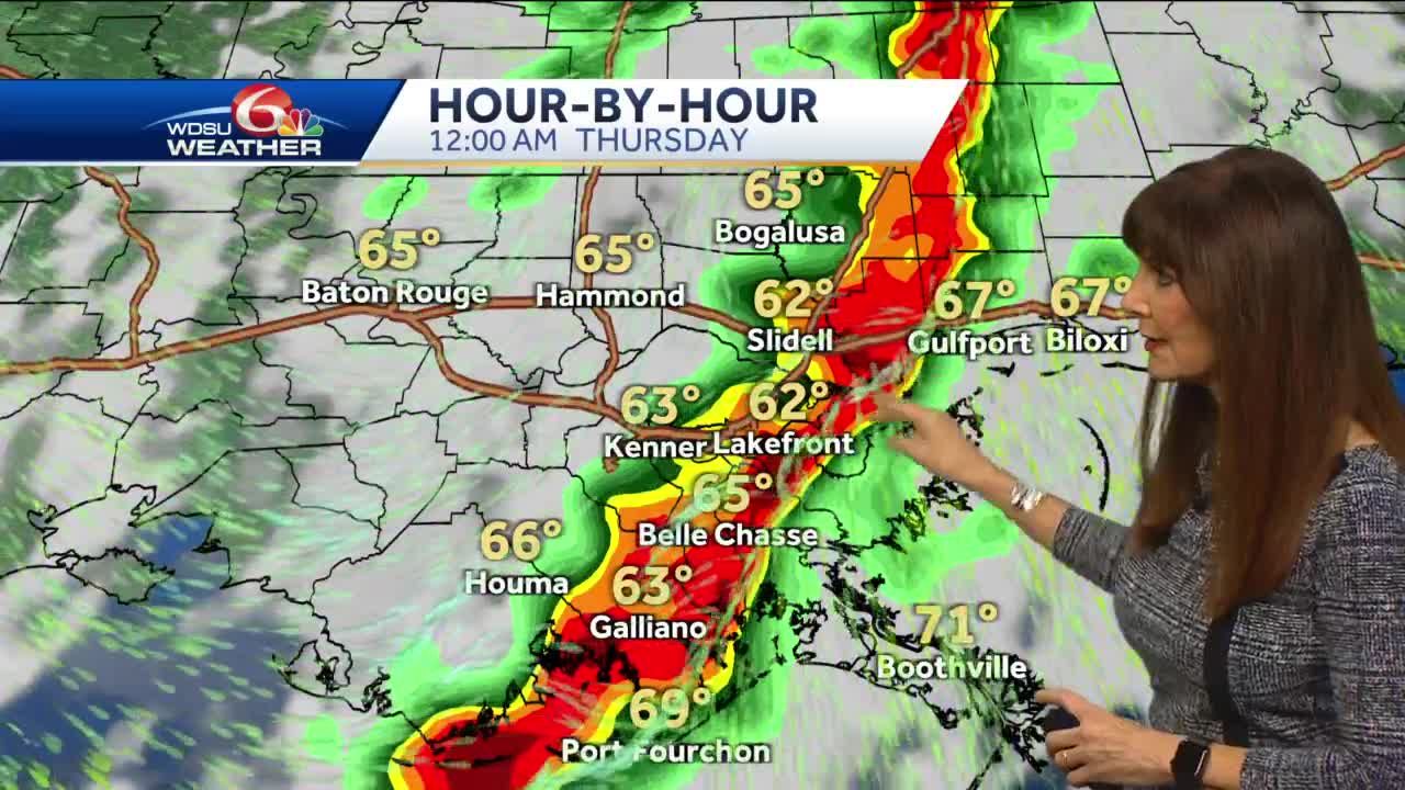 A weather alert day for severe storms with possible tornadoes