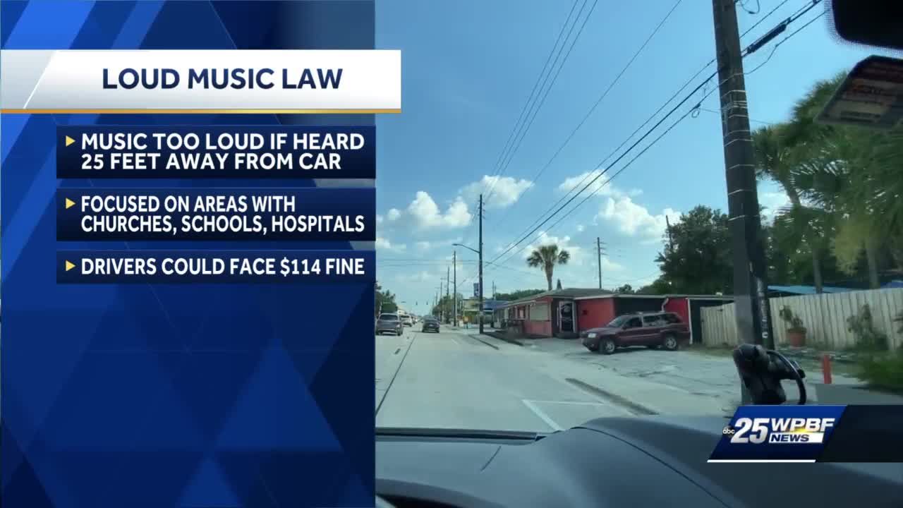 Check your stereo: Florida law cracks down on loud drivers