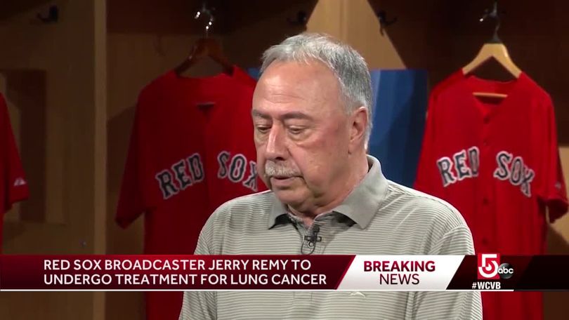 Jerry Remy off Red Sox broadcasts to deal with lung cancer treatments