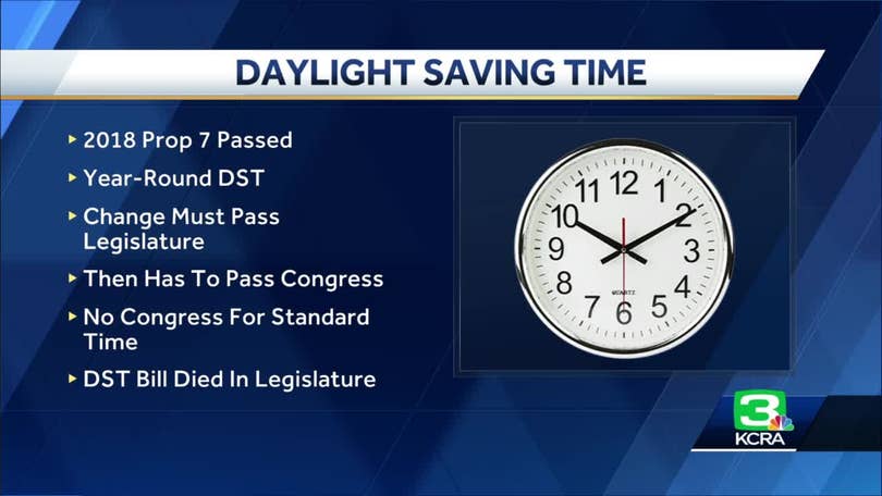 Bill to make daylight saving time permanent didn't pass