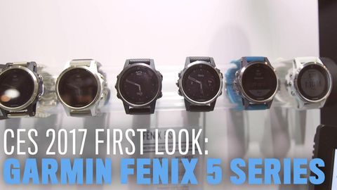 preview for CES 2017 First Look: Garmin Fenix 5 Series