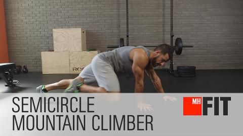 Semicircle Mountain Climber Men s Health