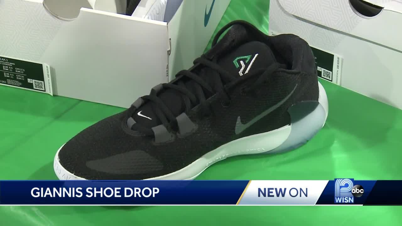 Giannis' shoe drops Wednesday at DICK'S Sporting Goods