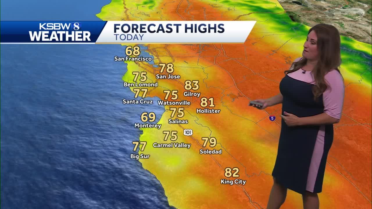 Warmer into weekend