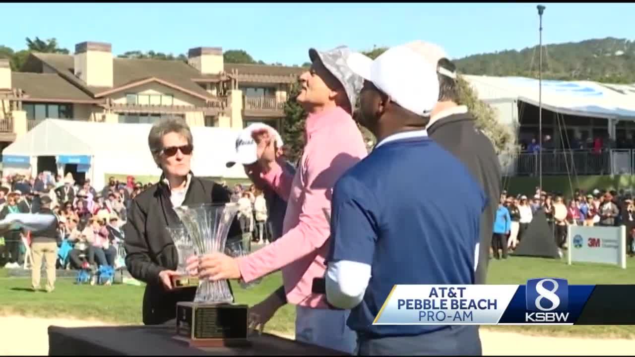 Bill Murray had fun at the Pebble Beach Pro-Am golf tournament