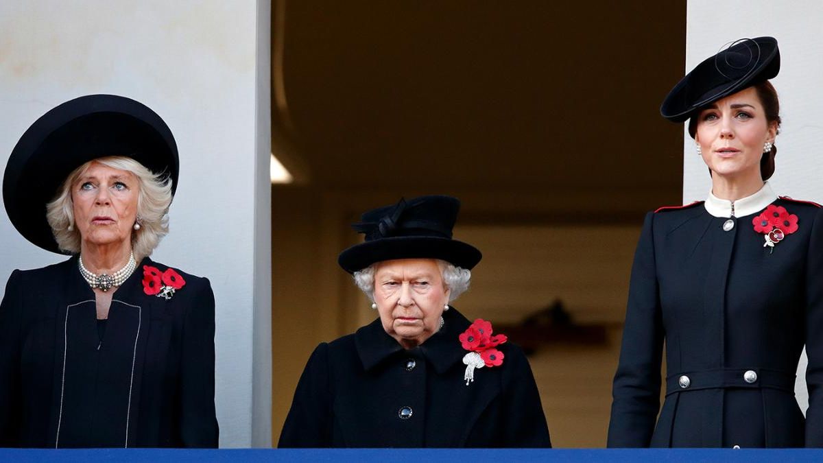 preview for Why Meghan Markle Didn’t Stand with the Queen, Kate and Camilla at Remembrance Ceremony