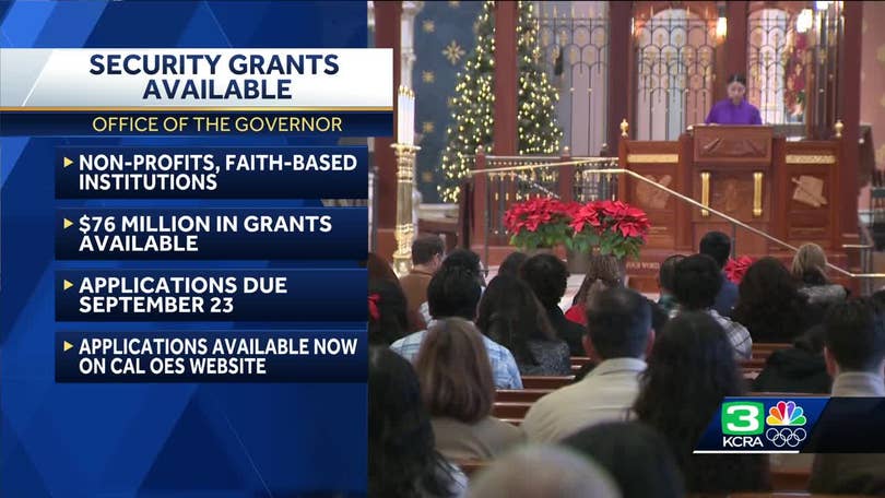 Gov. Newsom jumpstarts security grant process for places of worship