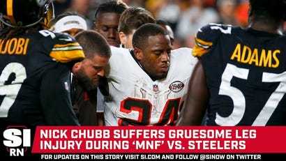 Browns RB Nick Chubb likely out for season after suffering knee