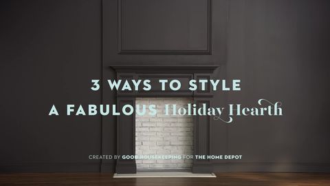 preview for 3 Ways To Style A Fabulous Holiday Hearth
