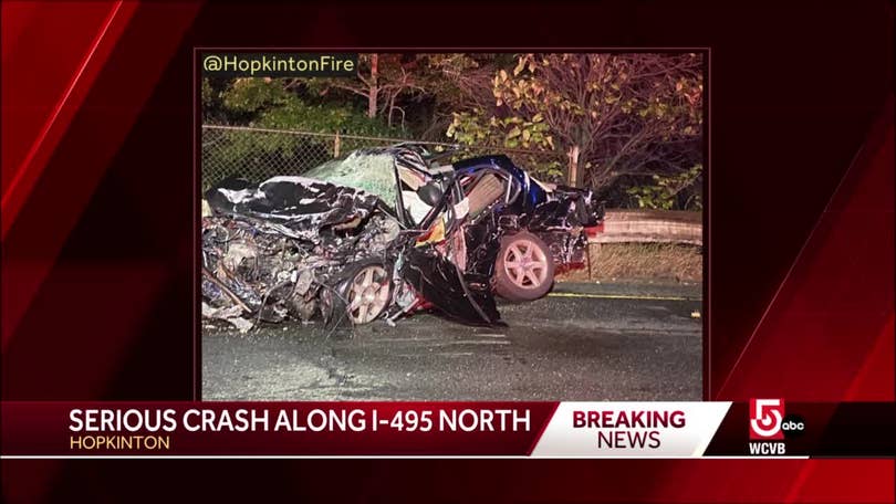 Cars 'exploded' in Middleboro crash that killed five on I-495