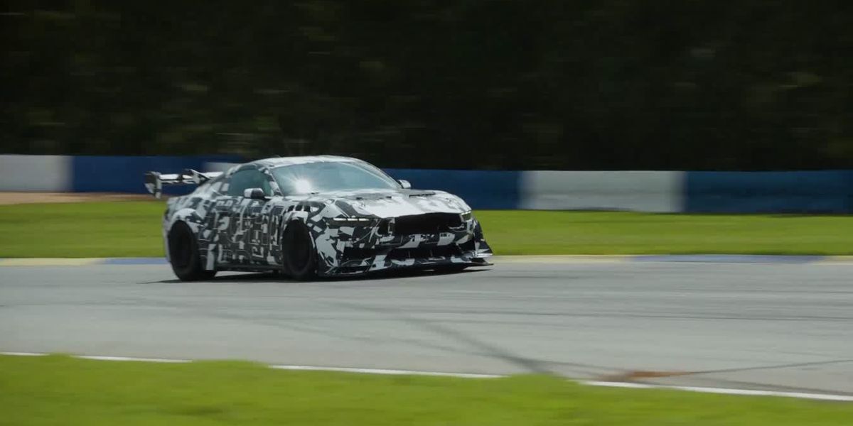 Luister naar de 2025 Ford Mustang GTD’s Supercharged V-8 Fury