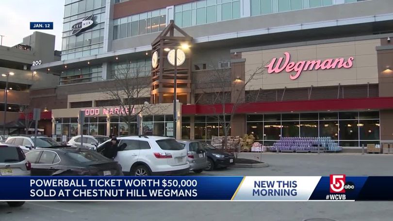 Lucky spot? Wegmans in Chestnut Hill, Massachusetts, sells another big  lottery prize