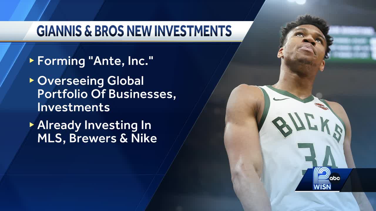 Giannis Antetokounmpo buys a stake in the Milwaukee Brewers in return for  the city's investment in him