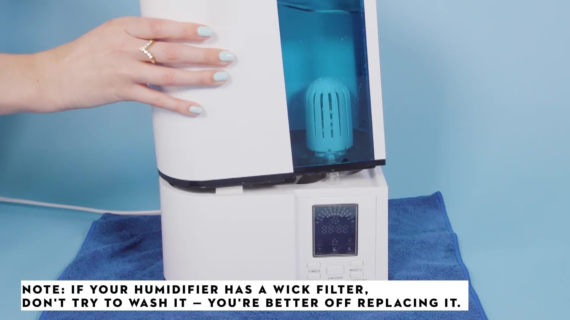 3 Ways to Clean a Humidifier Filter - wikiHow