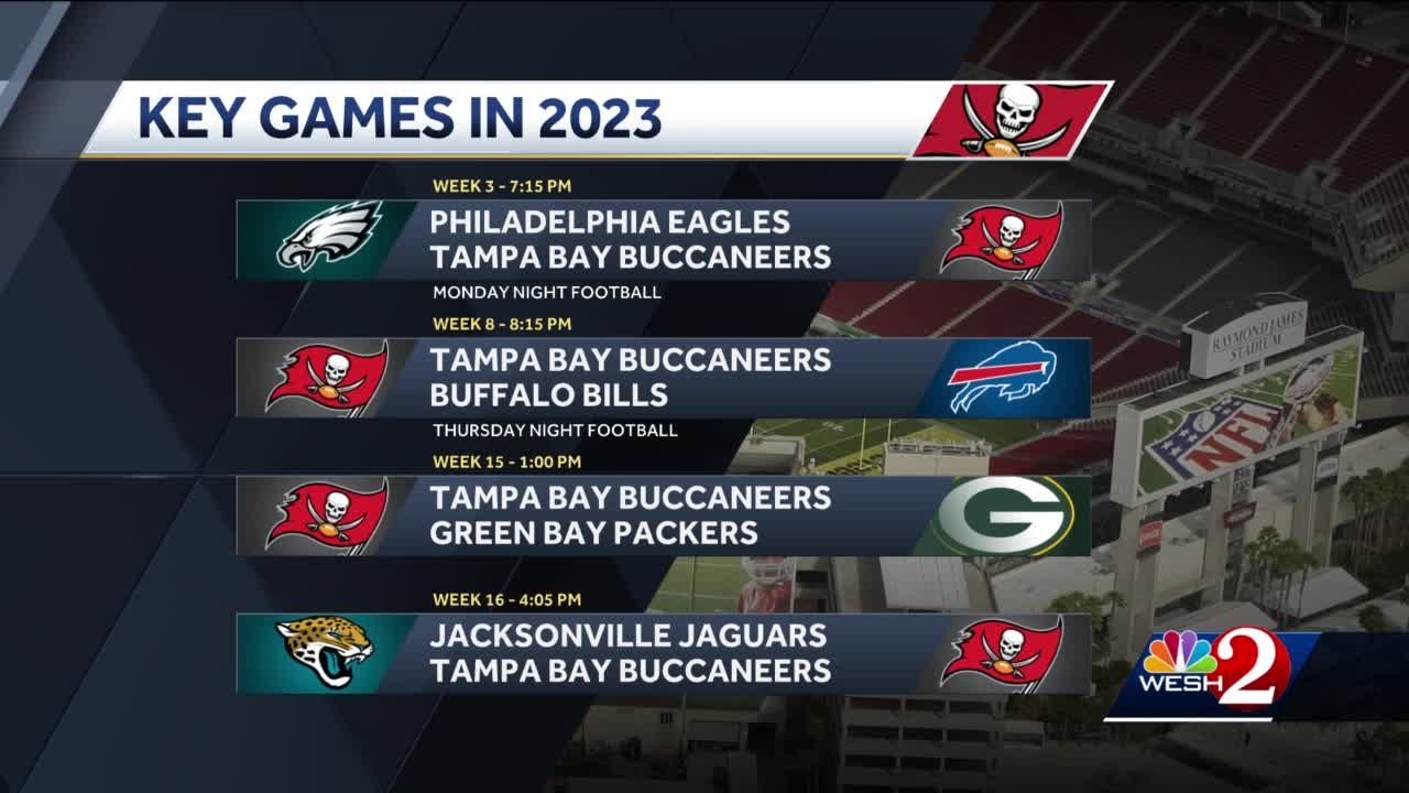 Tampa Bay Buccaneers 2023 Schedule