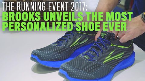 preview for The Running Event 2017: Brooks Unveils the Most Personalized Shoe Ever