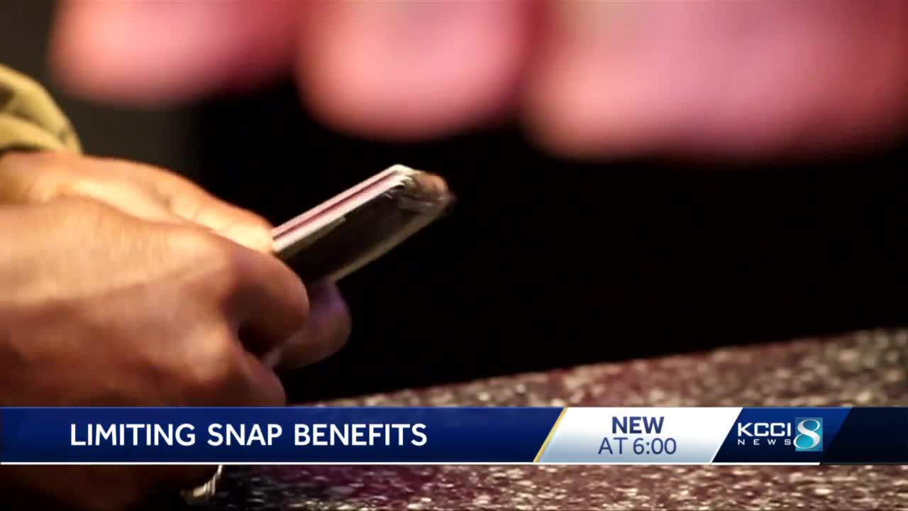 Proposed plan would limit SNAP benefits in Iowa