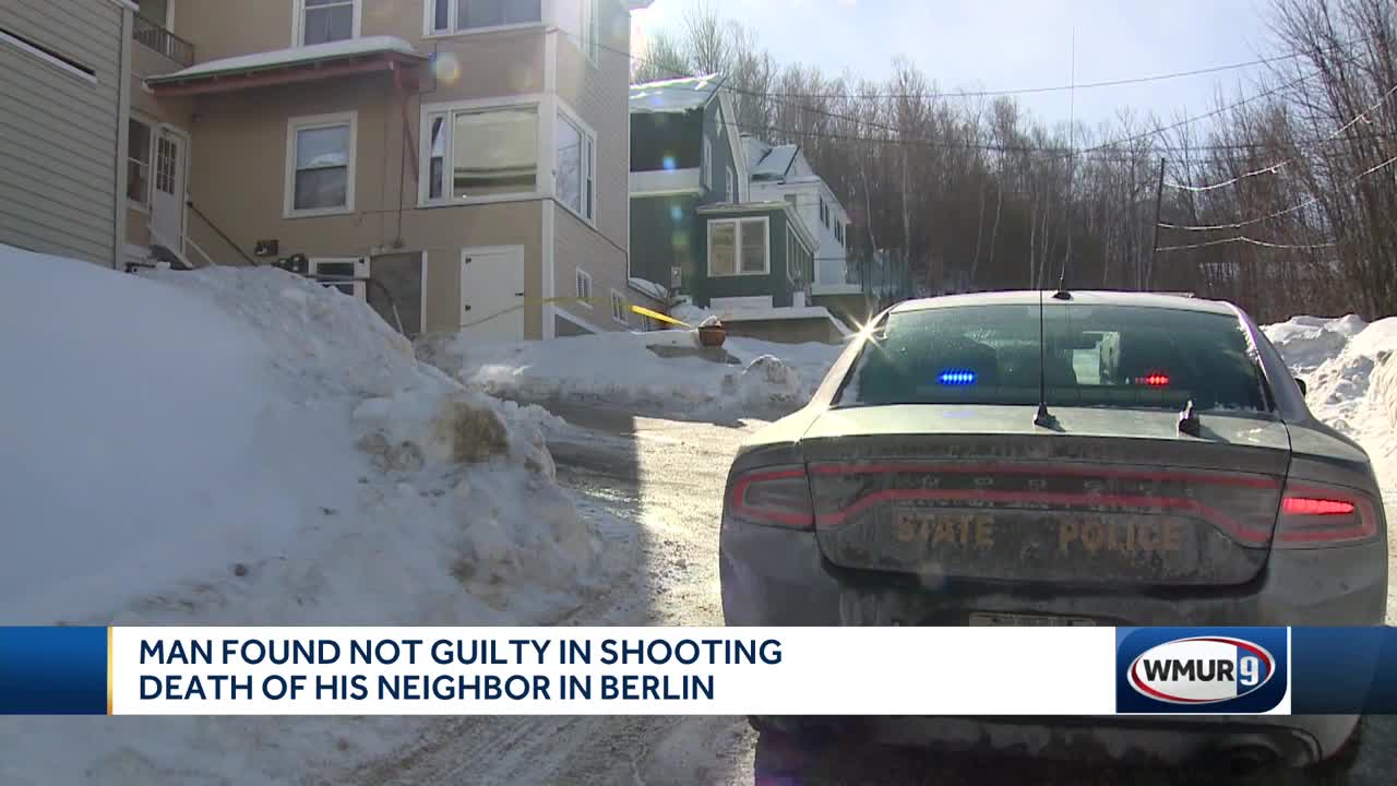 Man found not guilty of shooting and killing his neighbor in Berlin