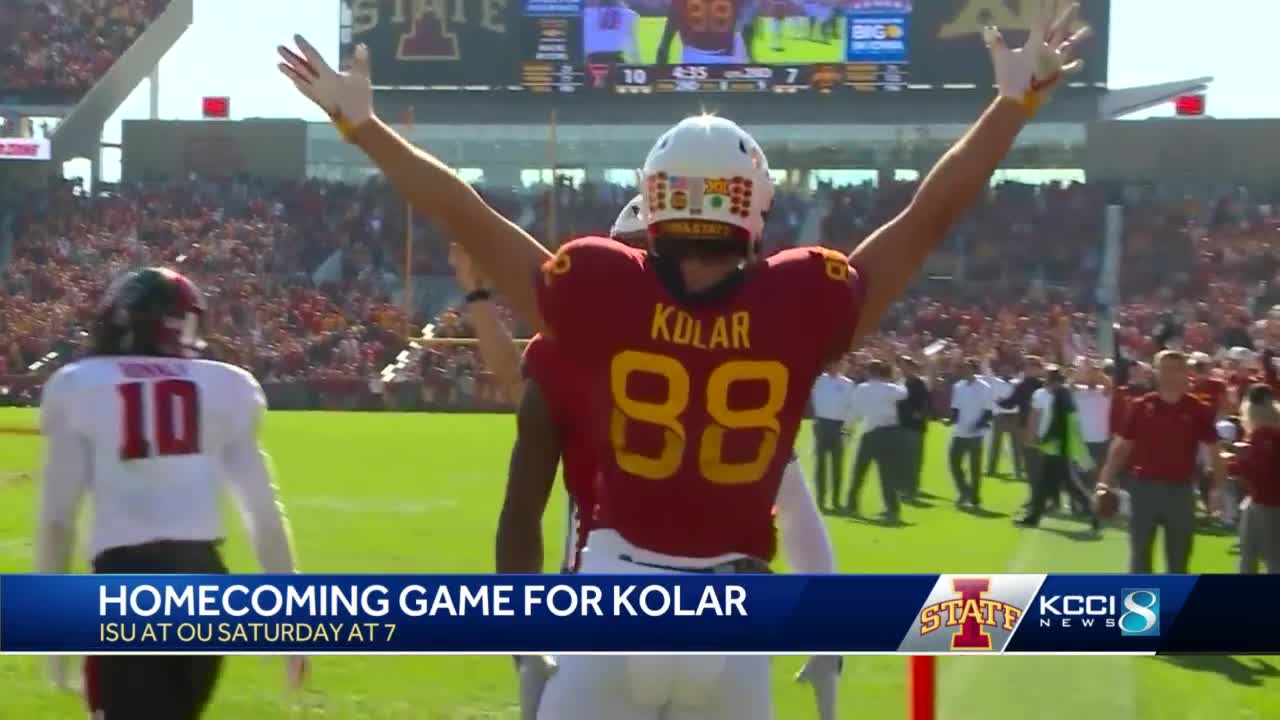 Baltimore drafts Iowa State tight end Charlie Kolar in fourth