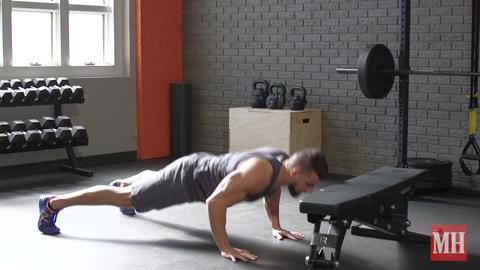 preview for Plyo Bench Tap Pushup