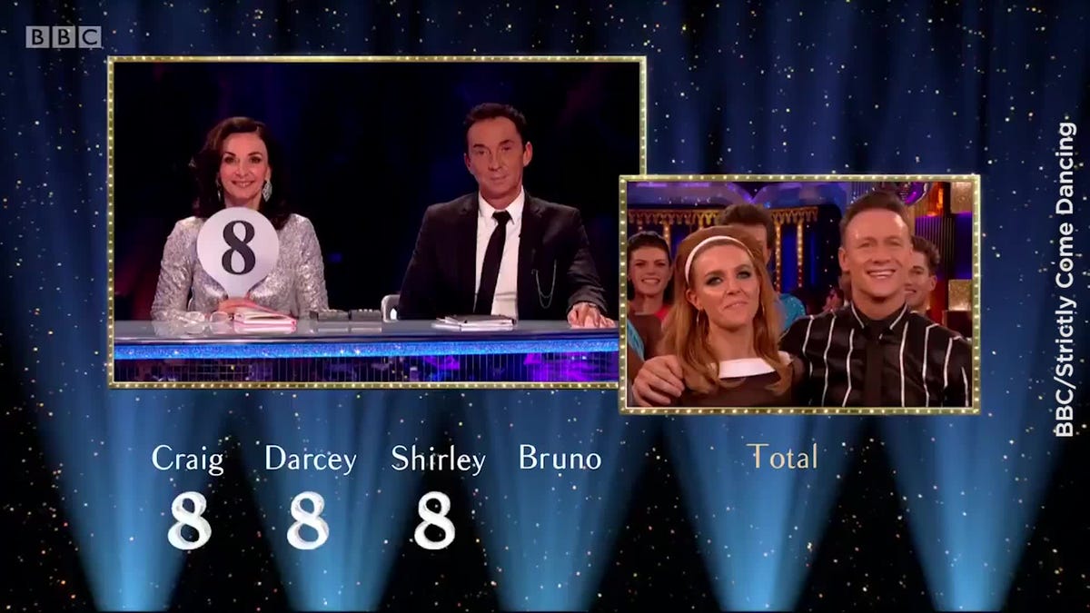 Kevin Clifton and Susanna Reid compete on Strictly Come Dancing in 2013