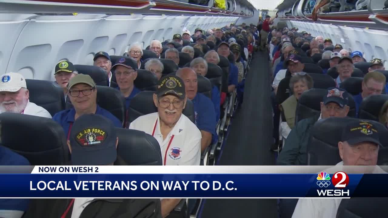 'A dream come true': Villages Honor Flight sends Central Florida veterans to DC