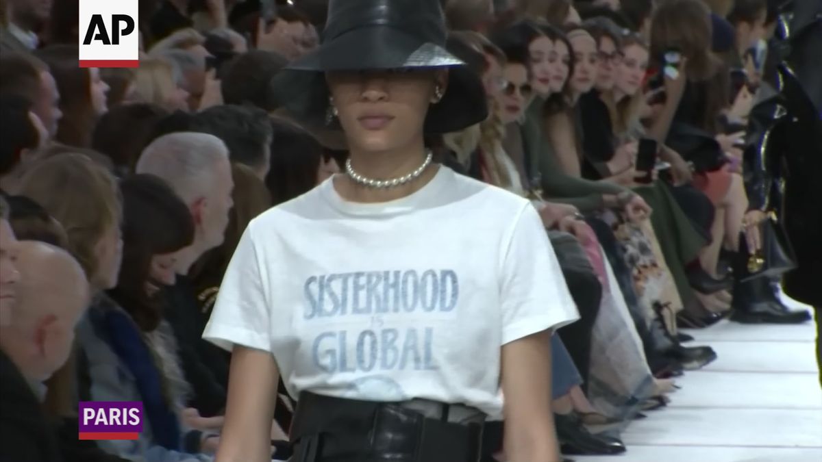preview for Dior celebrates gang sisterhood in Paris