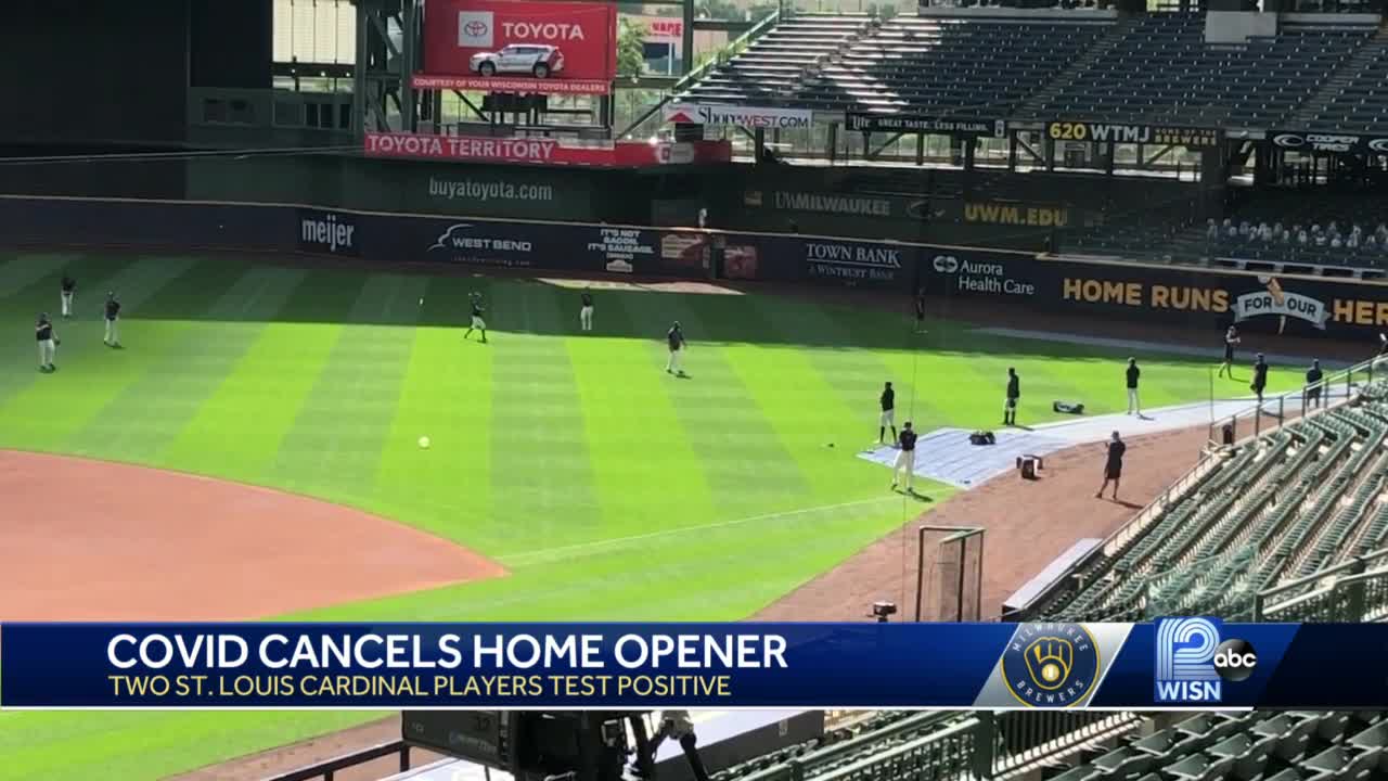 Cardinals-Brewers game postponed after positive COVID-19 tests